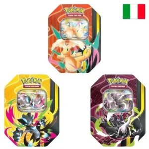 Pokemon Tin da Collezione Megaforze - Artwork Casuale